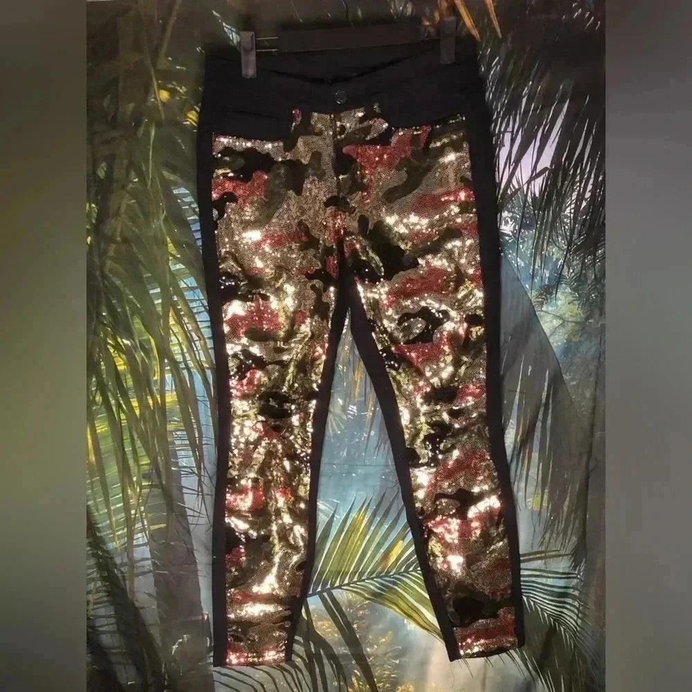 Sequin Camo Jeans - Picture 15 of 15
